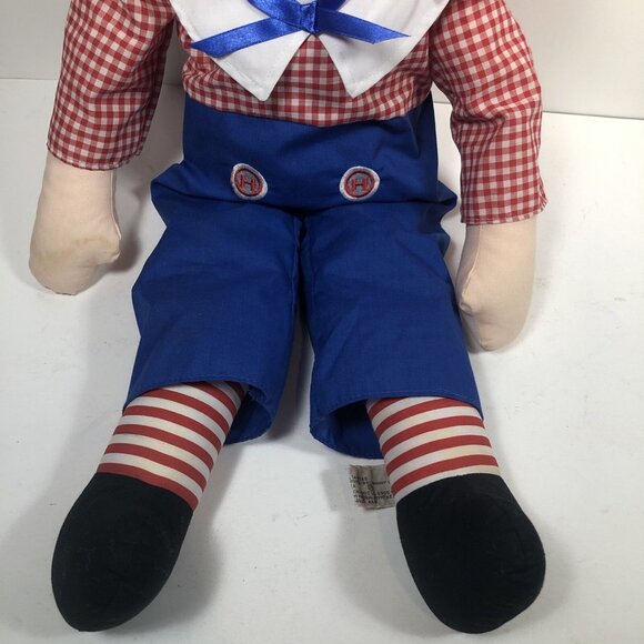 Applause RAGGEDY ANDY DOLL 1991 Johnny Gruelle Plush Plushie Stuffed 25" - Picture 3 of 10